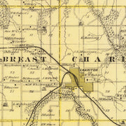 old Lucas County map
