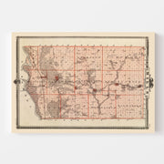 map of Mills County