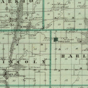 old Page County map