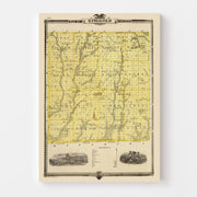 map of Ringgold Coun