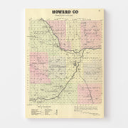 map of Howard County