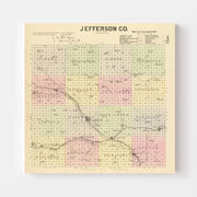 map of Jefferson Cou