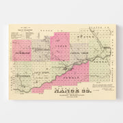 map of Nance County