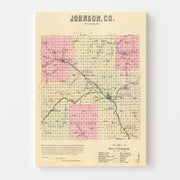map of Johnson Count