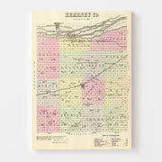 map of Kearney Count
