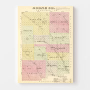 map of Boone County