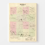 map of Nuckolls Coun