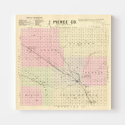 map of Pierce County