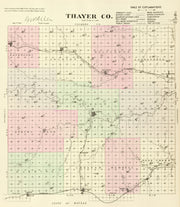 Thayer County histor
