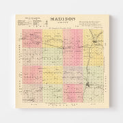 map of Madison Count