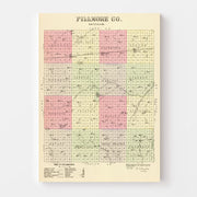 map of Fillmore Coun