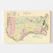 map of Sarpy County