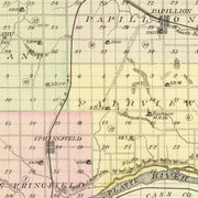 old Sarpy County map