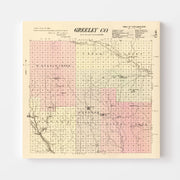 map of Greeley Count