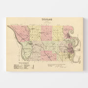 map of Douglas Count
