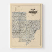 map of Carver County