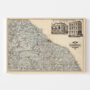 map of Winona County