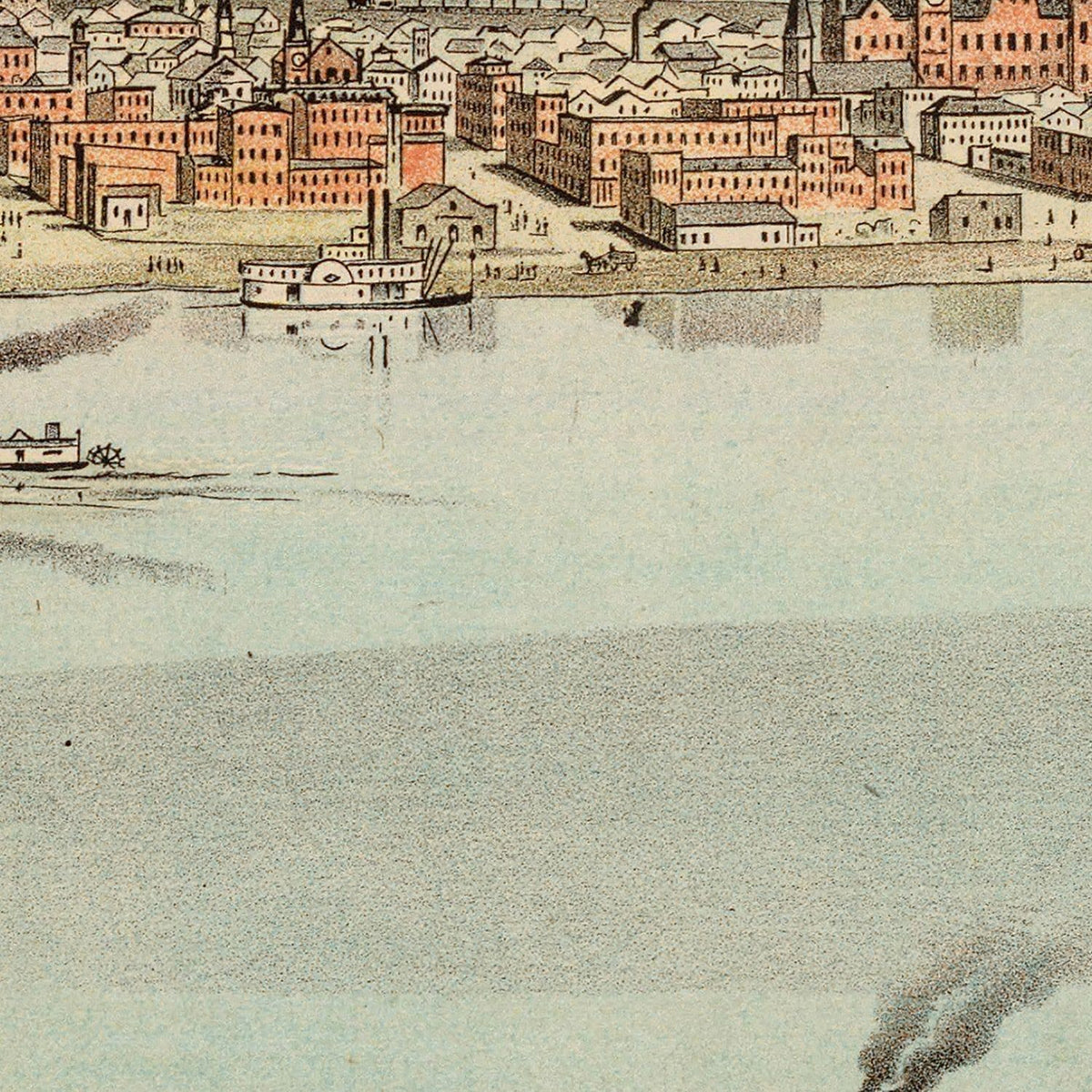Restored historic details from the 1874 county map of Winona County, Minnesota