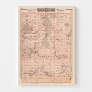 map of Steele County
