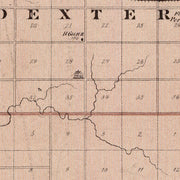 old Mower County map