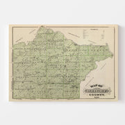 map of Wright County