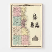 map of Milwaukee Cou