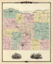 Iowa County history