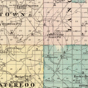 old Grant County map