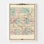 map of Monroe County