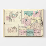 map of Green Lake Co