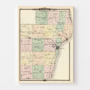 map of Manitowoc Cou