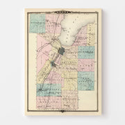 map of Brown County