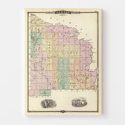 map of Oconto County