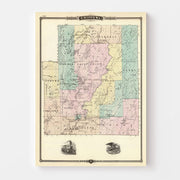map of Chippewa Coun