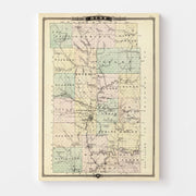 map of Dunn County