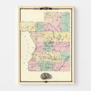 map of Polk County
