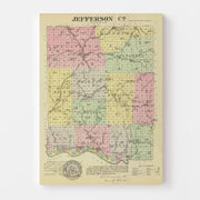 map of Jefferson Cou