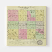map of Cherokee Coun