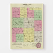 map of Brown County
