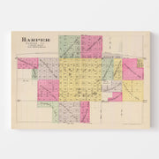 map of Harper County