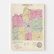 map of Johnson Count