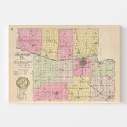 map of Shawnee Count