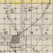 old Elk County map