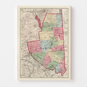 map of Carroll Count