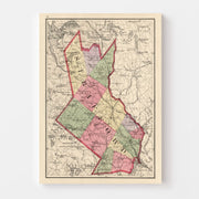 map of Strafford Cou