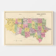 map of Coos County