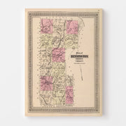 map of Bennington Co