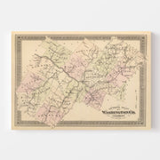 map of Washington Co