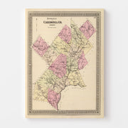 map of Caledonia Cou