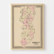 map of Essex County